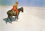 Frederick Remington The Scout : Friends or Enemies painting